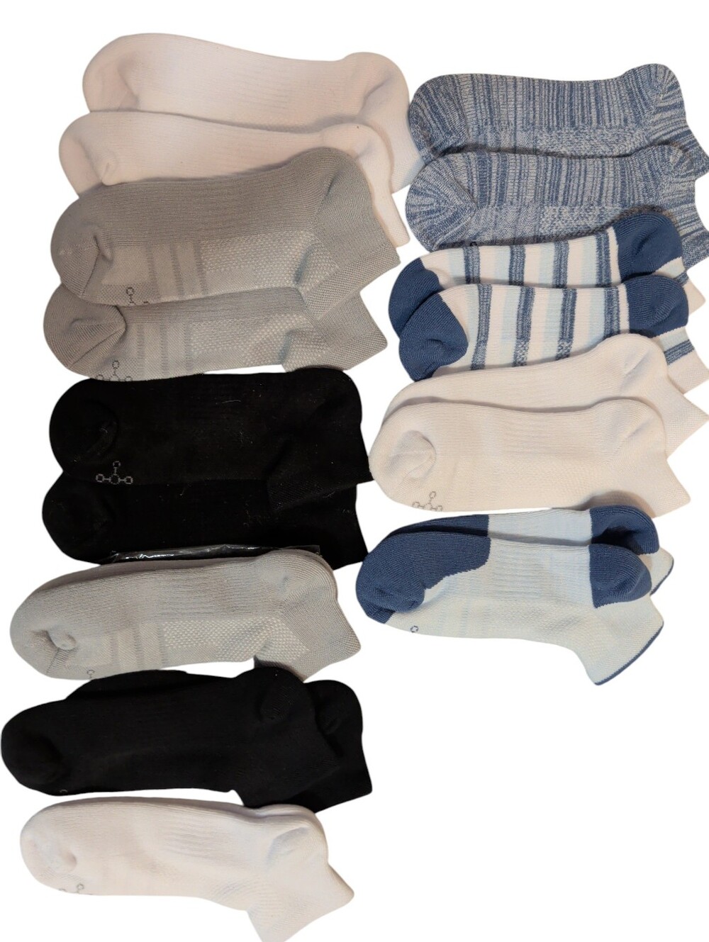 New TOMMIE COPPER compression Ankle Socks 10 Pairs Bundle